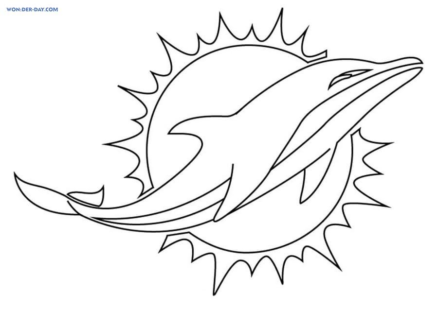 Logotipo del delfín de Miami