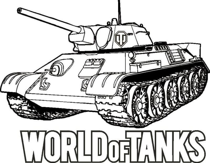 Tank del juego World of Tanks