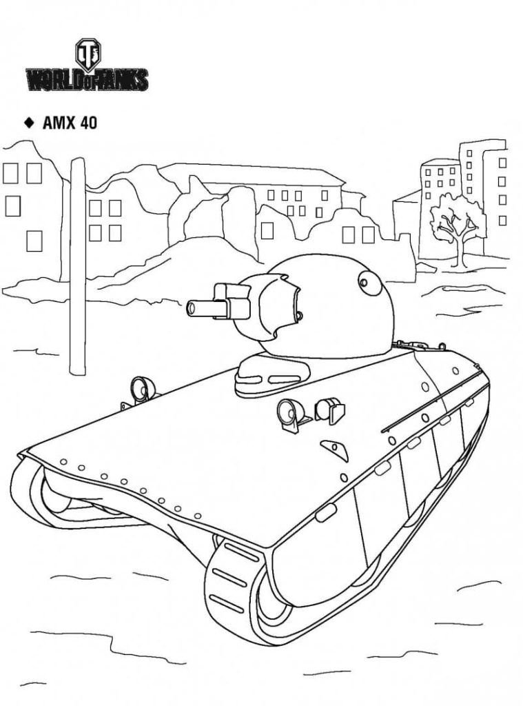 AMX 40 de World of Tanks
