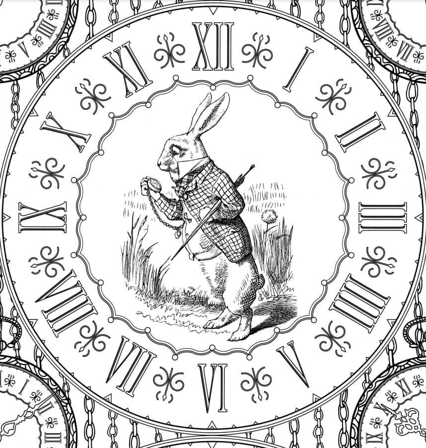 Reloj de conejo