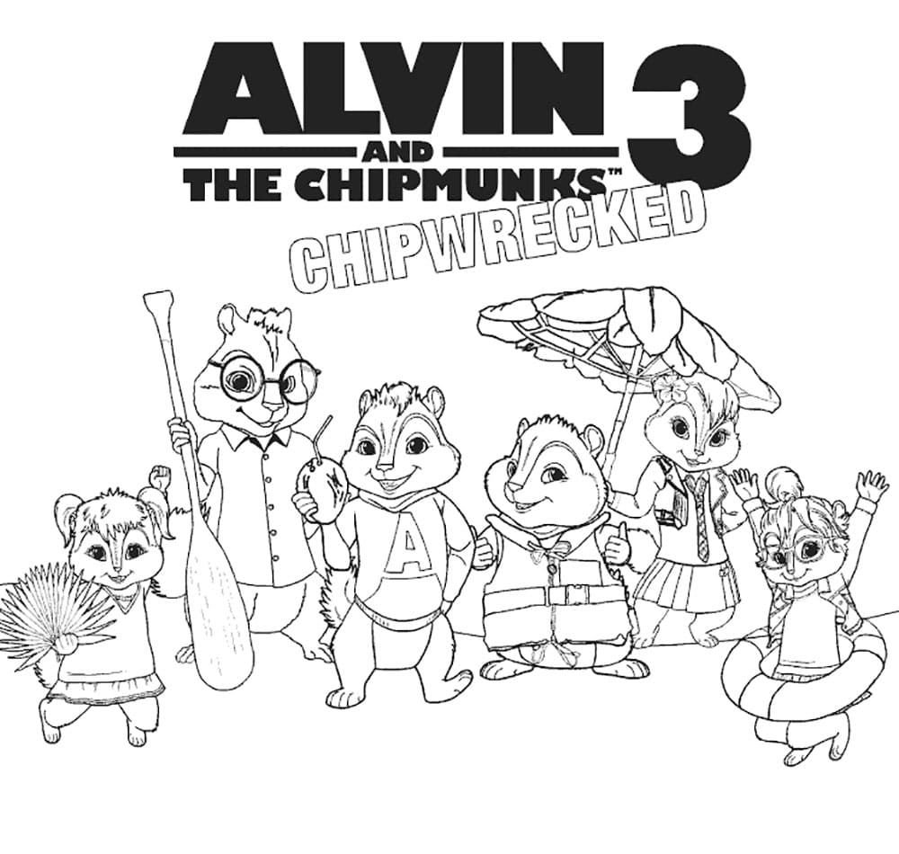 Alvin y sus amigos 3