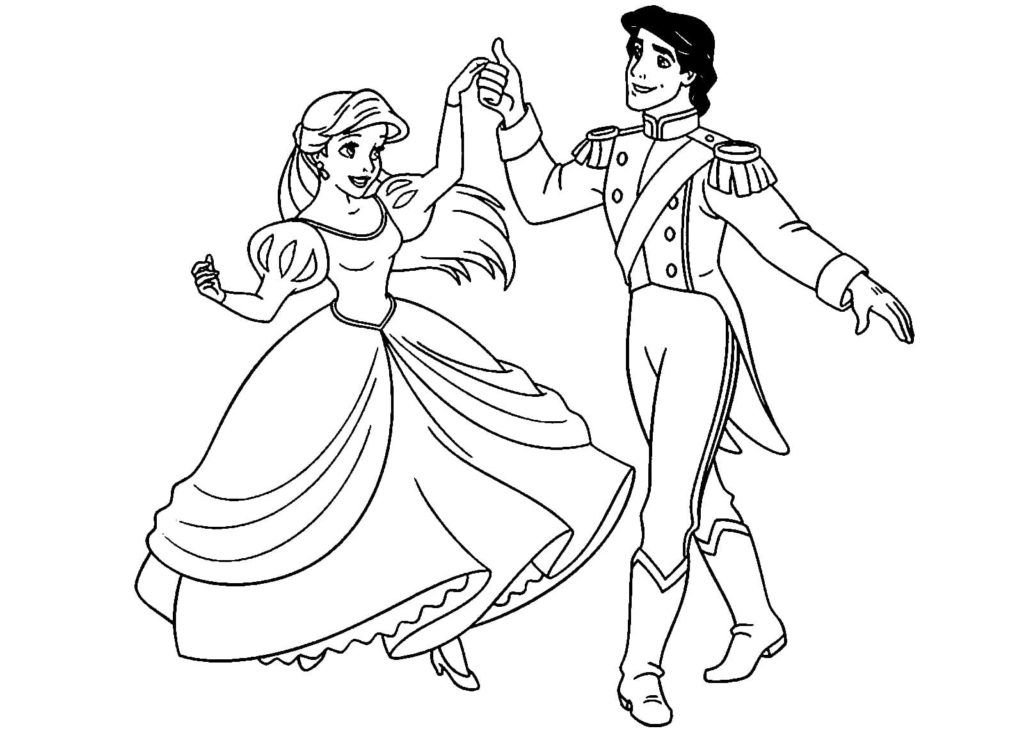 Príncipe Eric y Princesa Ariel