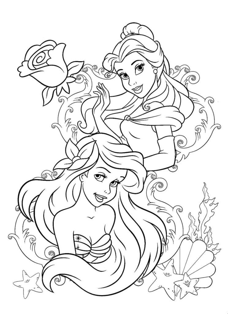 Ariel y la Princesa Bella