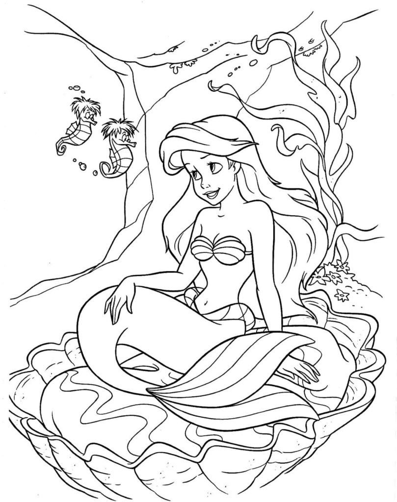 Ariel en el caparazón