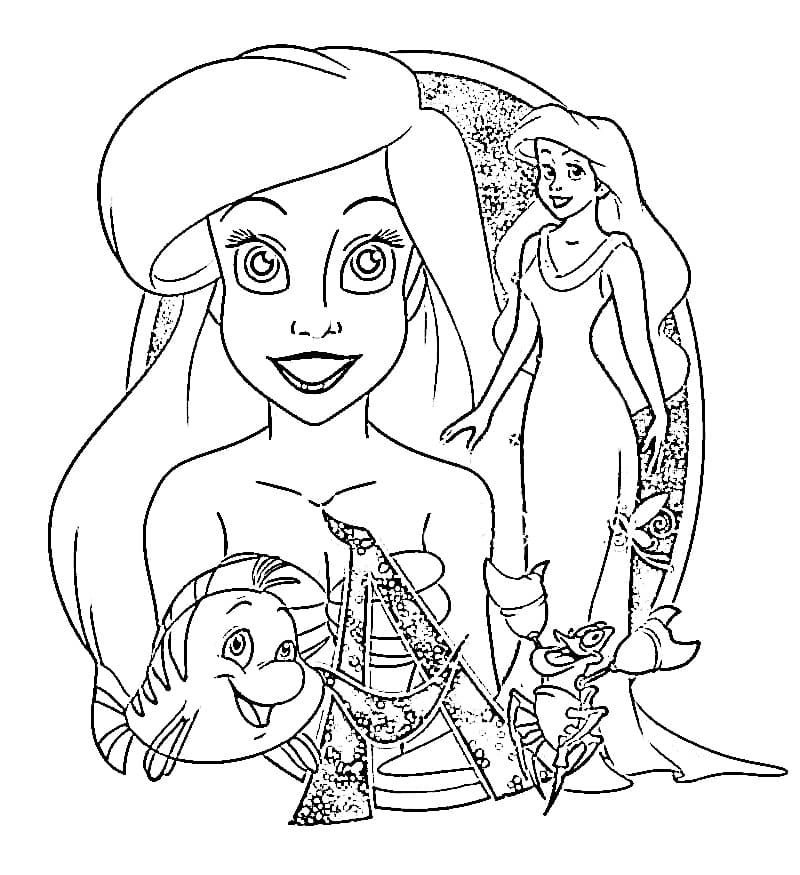 Ariel y sus amigas