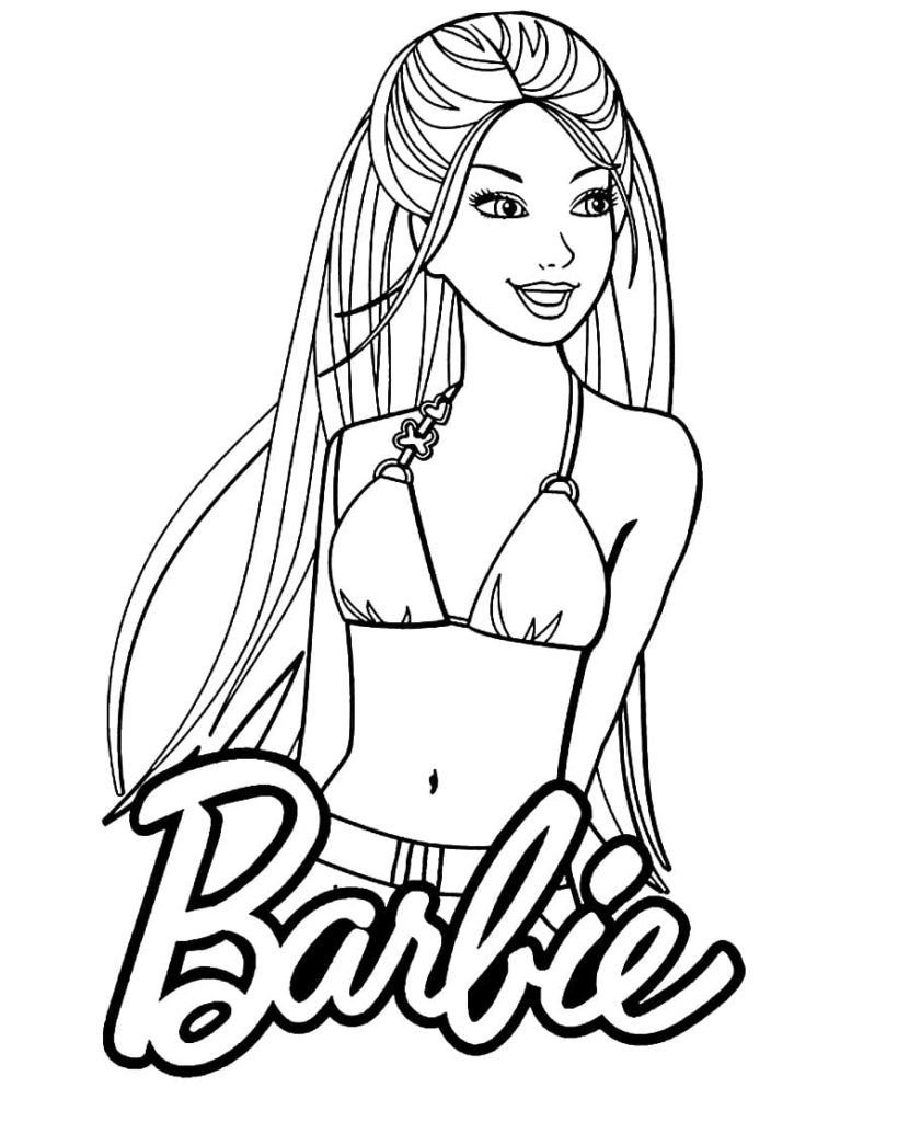 Barbie en bikini