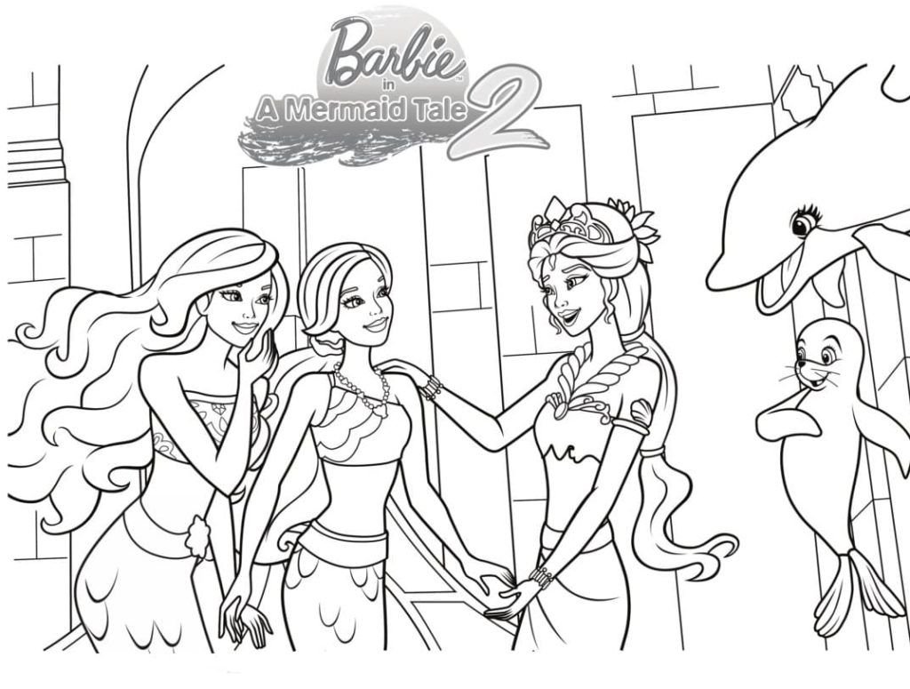 Barbie y sus hermanas sirenas