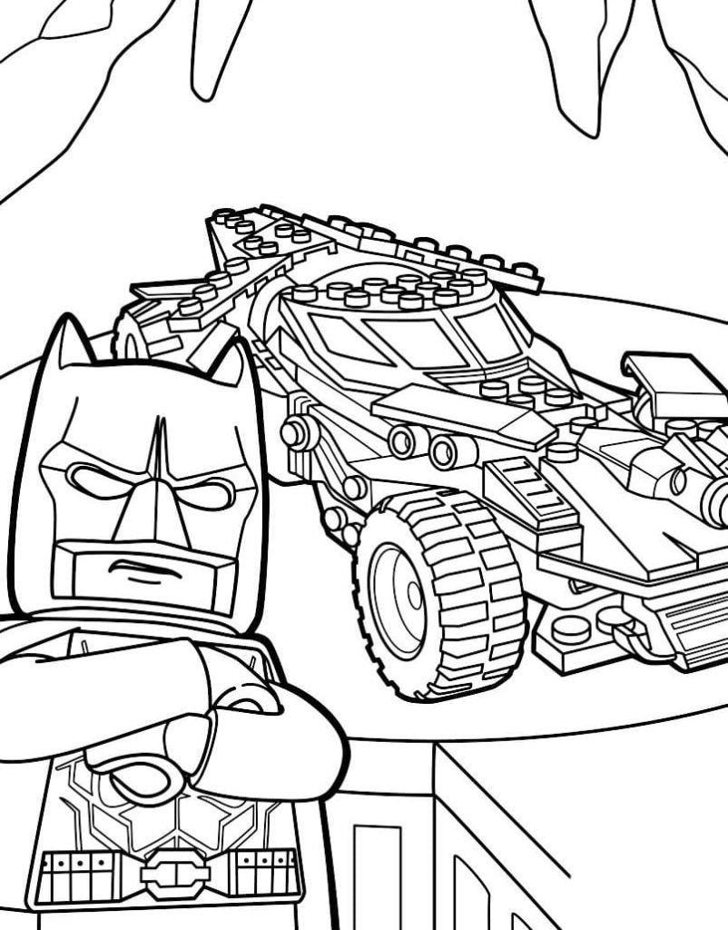 Lego Batman y el Batimóvil