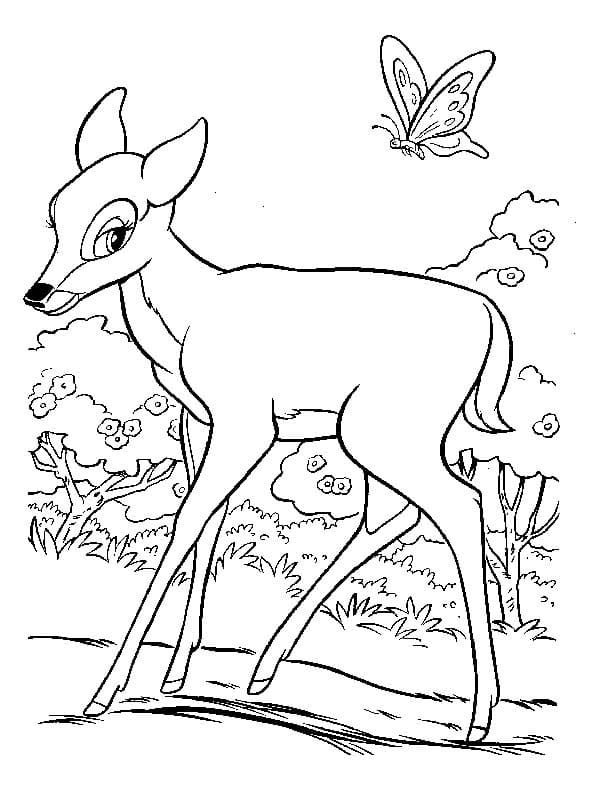 Faline adulto sueña con volver a encontrar a Bambi