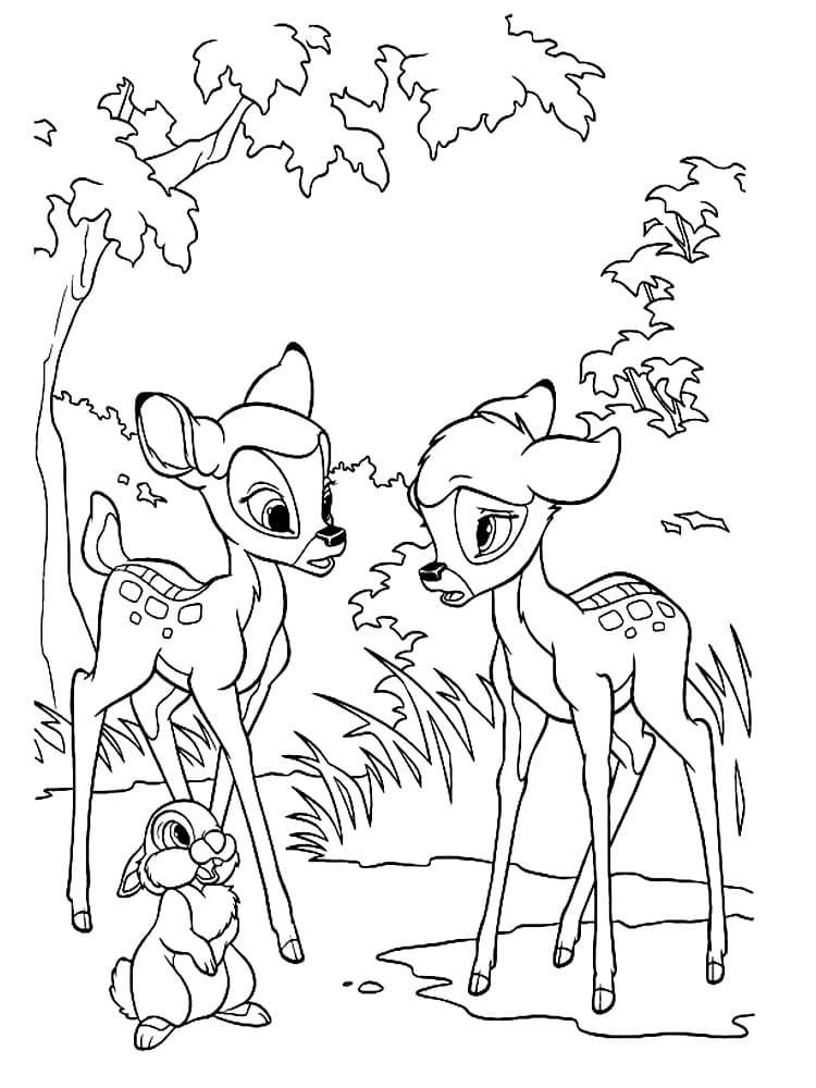En el prado Bambi conoció a Falin