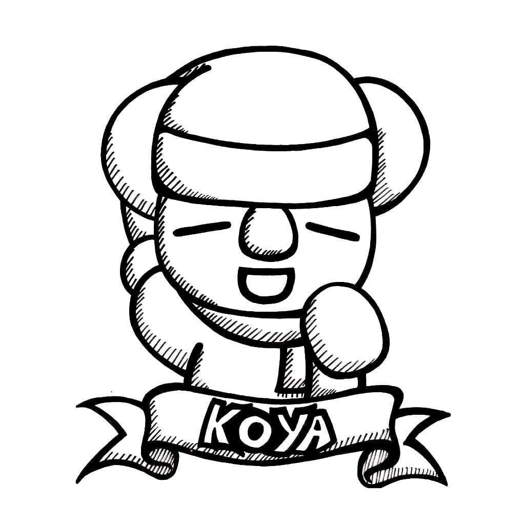 Koya con sombrero