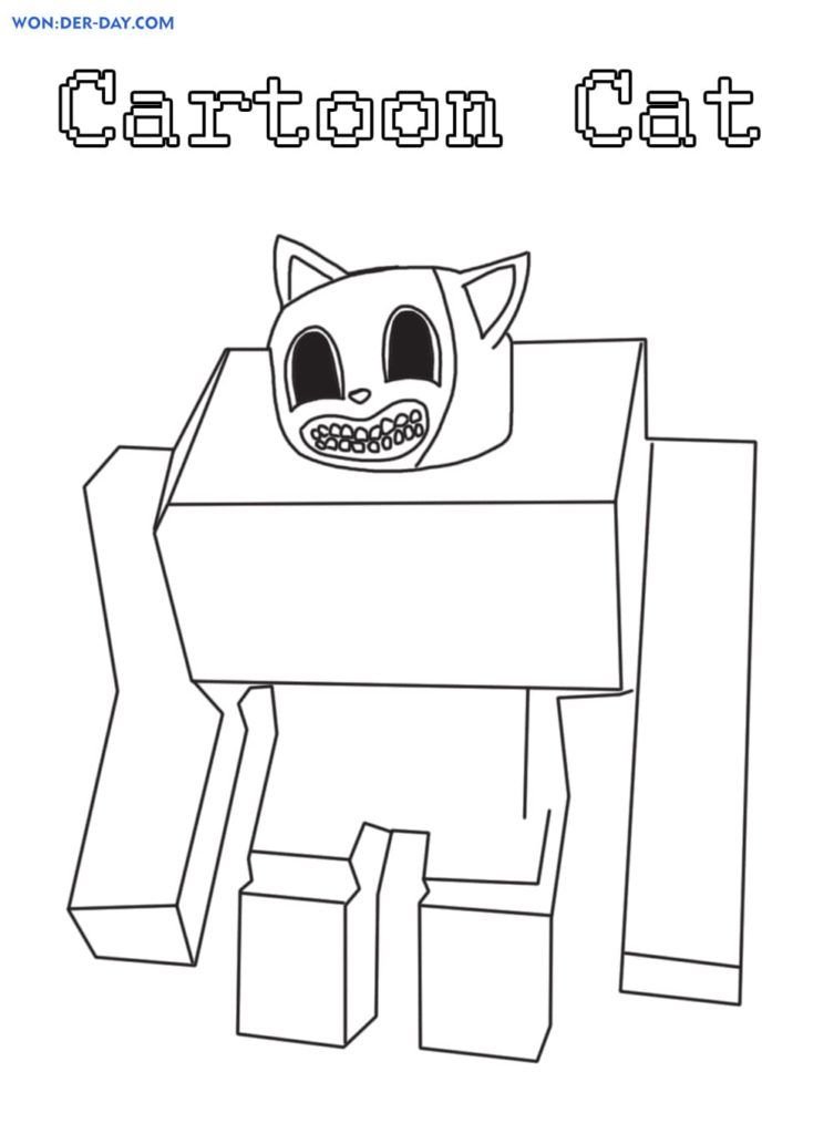 Cartoon Cat Minecraft