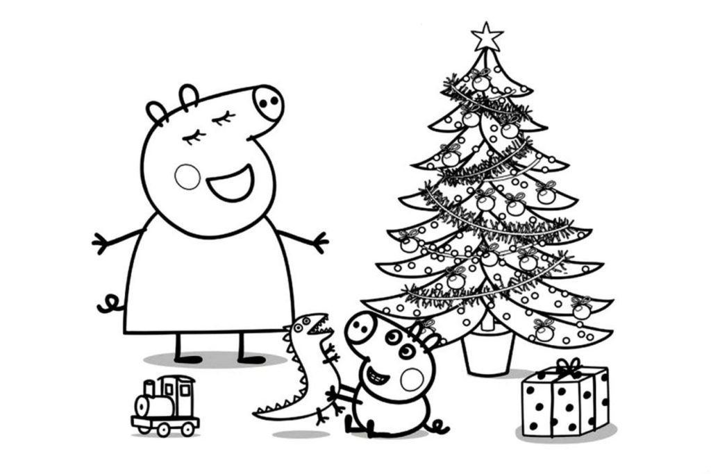 Peppa Pig canta una canción de Navidad