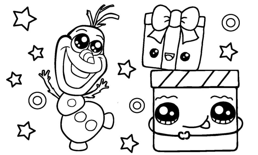 Olaf con regalos