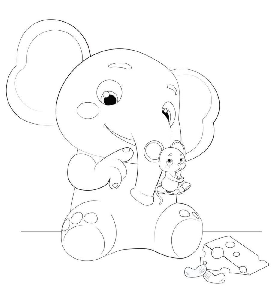 Cocomelon elefante y ratón