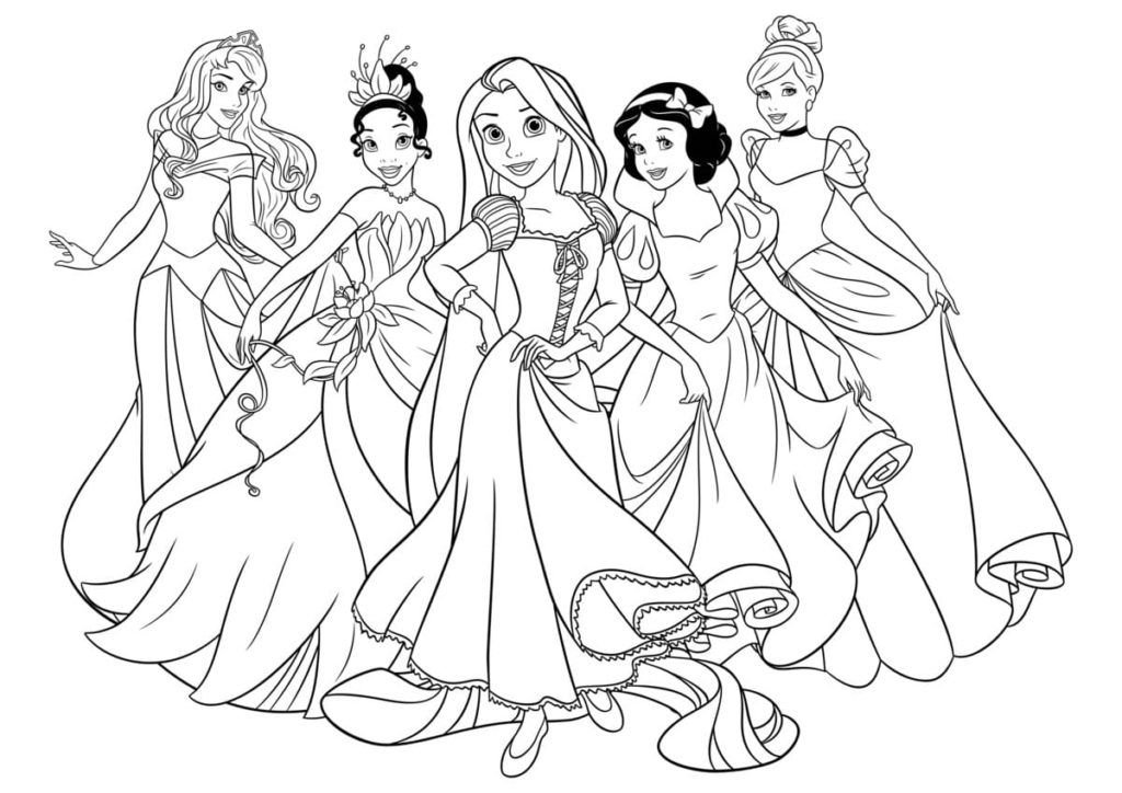 Cenicienta y otras princesas de Disney en una imagen