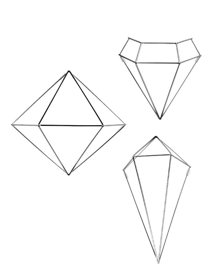 tres cristales