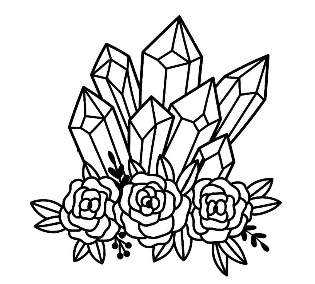 cristales y rosas