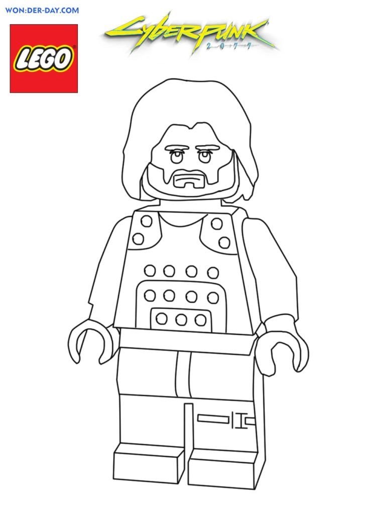 Lego Johnny Silverhand