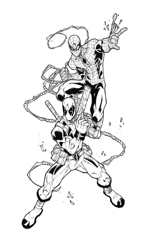 Deadpool y Spider-Man