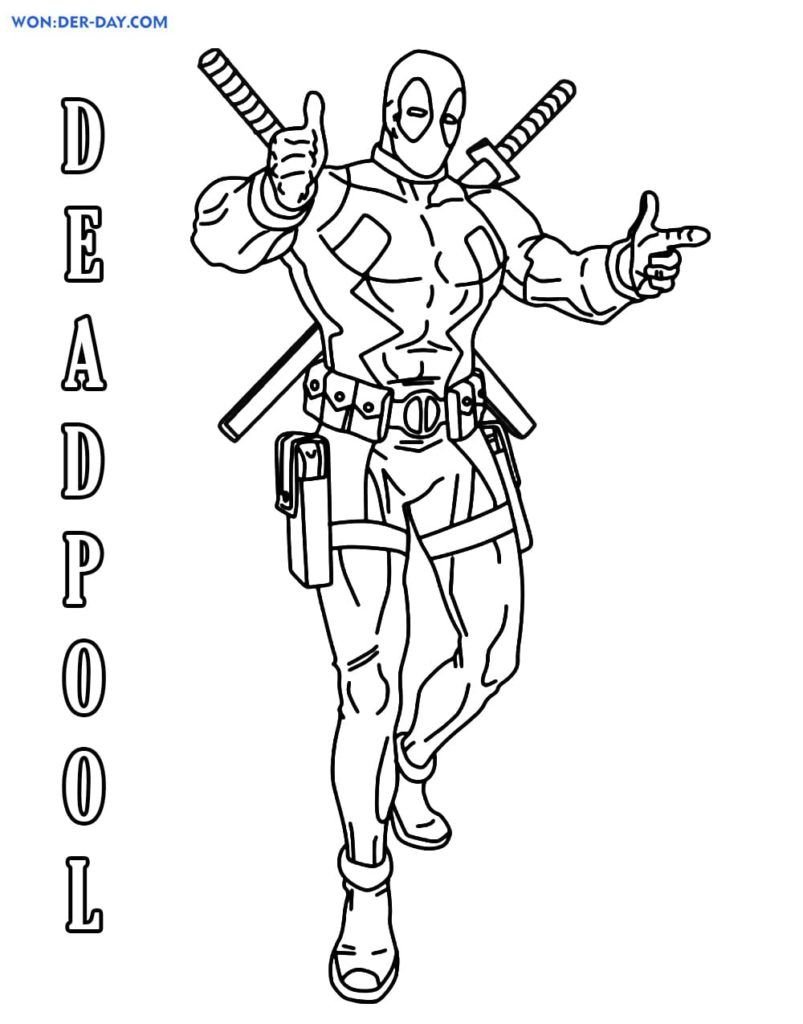 Deadpool cuerpo completo