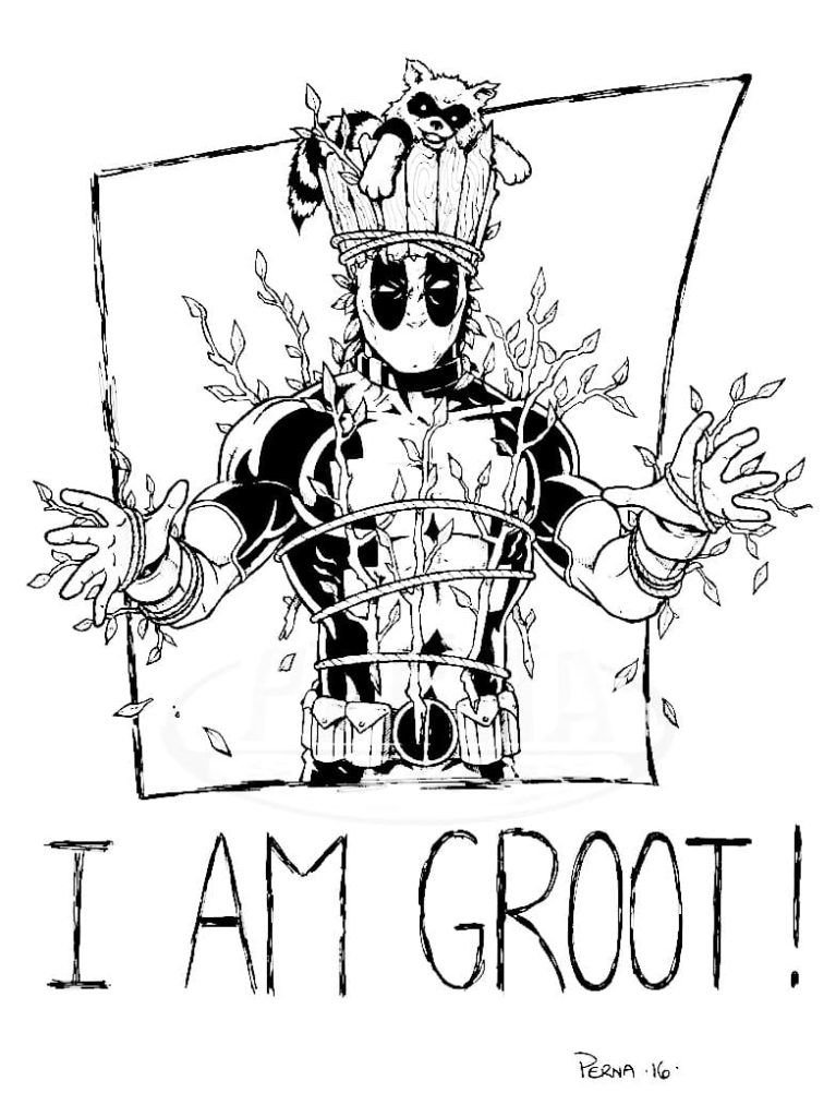 Deadpool Groot