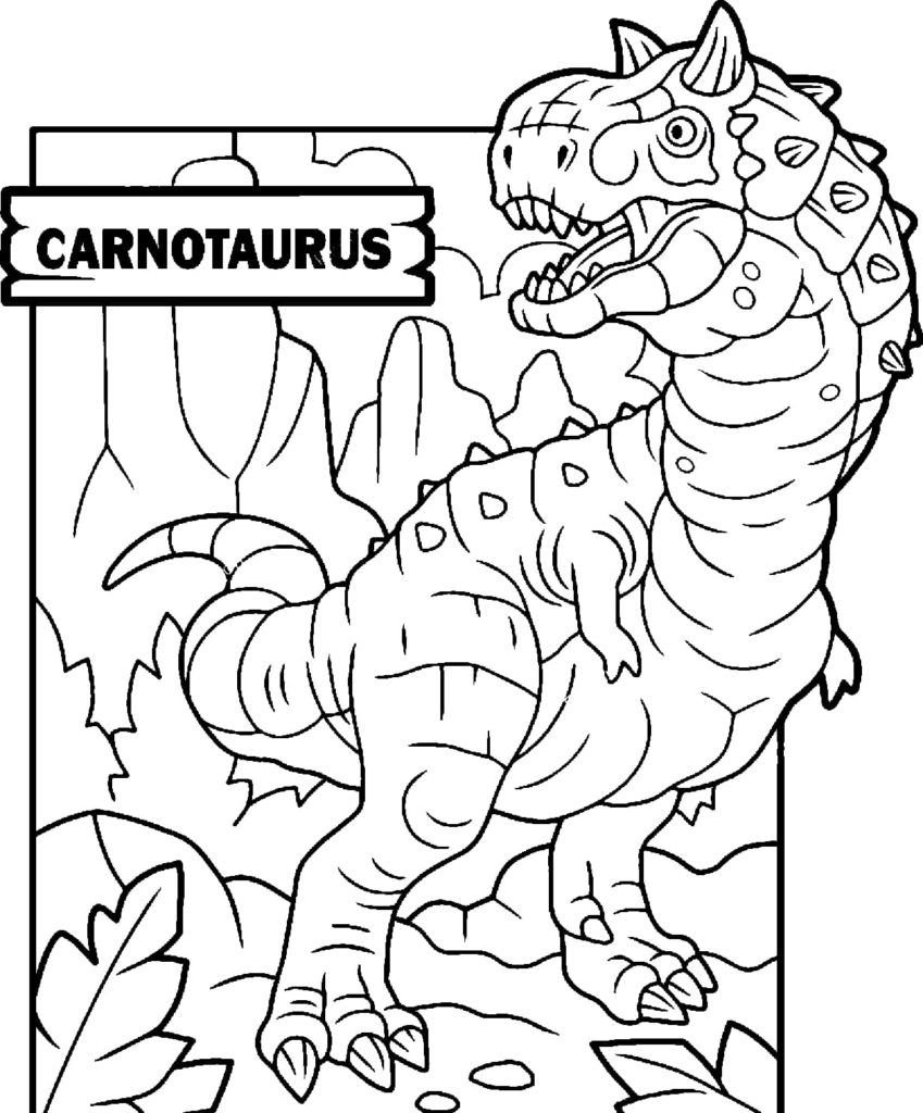 Carnotaurus depredador