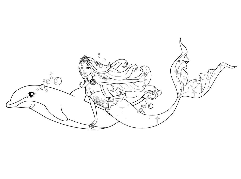 Sirena delfÃ­n y barbie