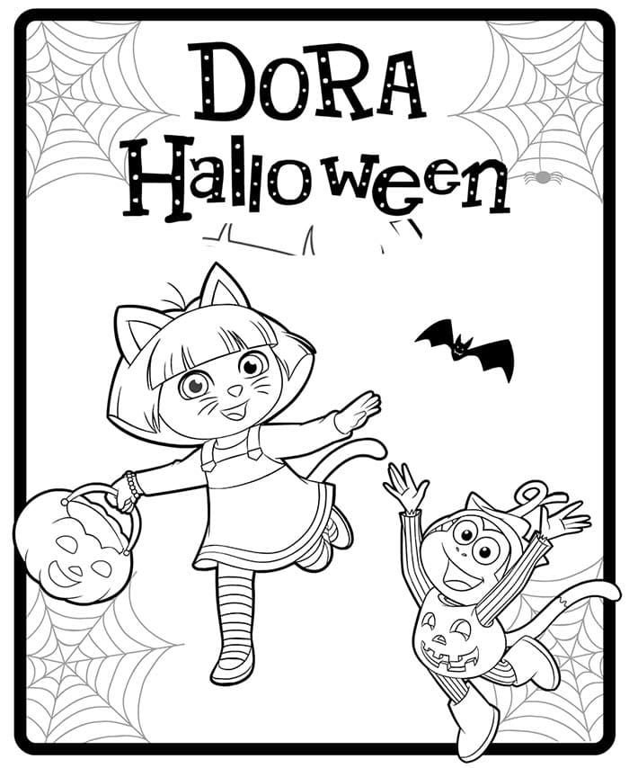 Dora y Botas Halloween