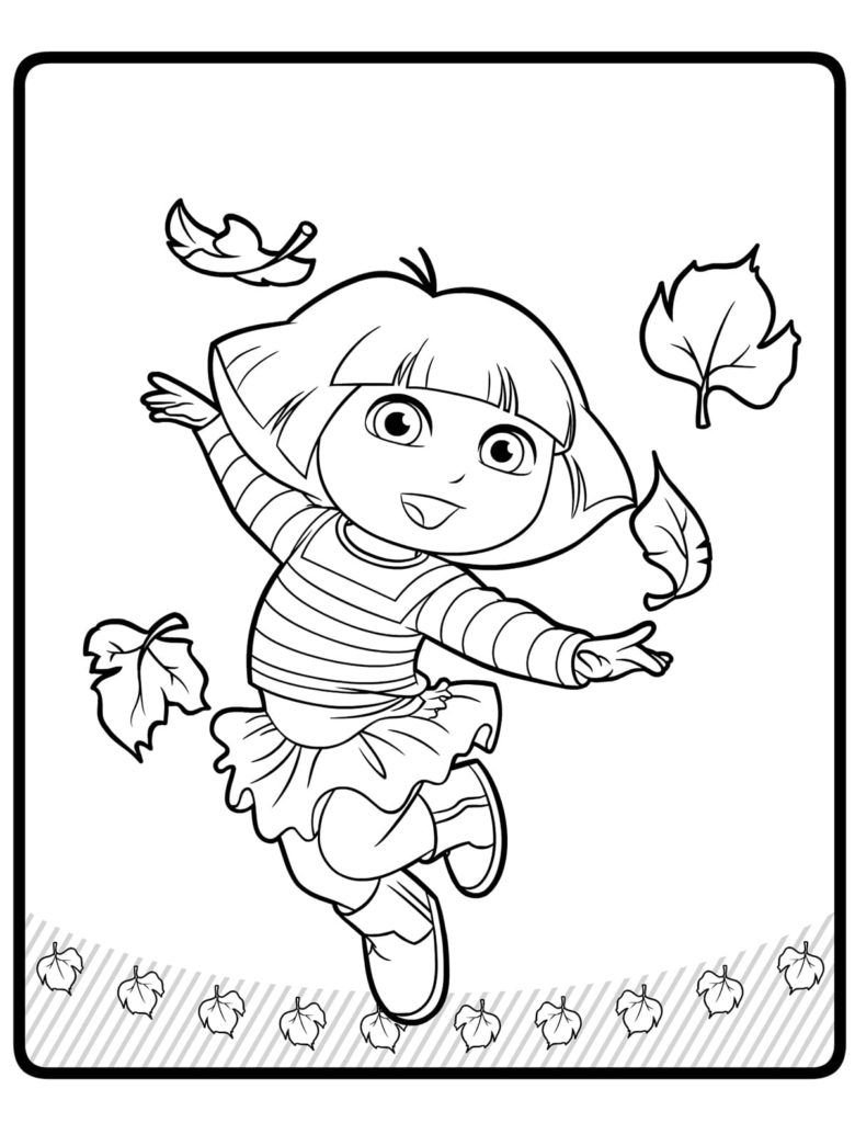 Dora se encuentra con el otoño
