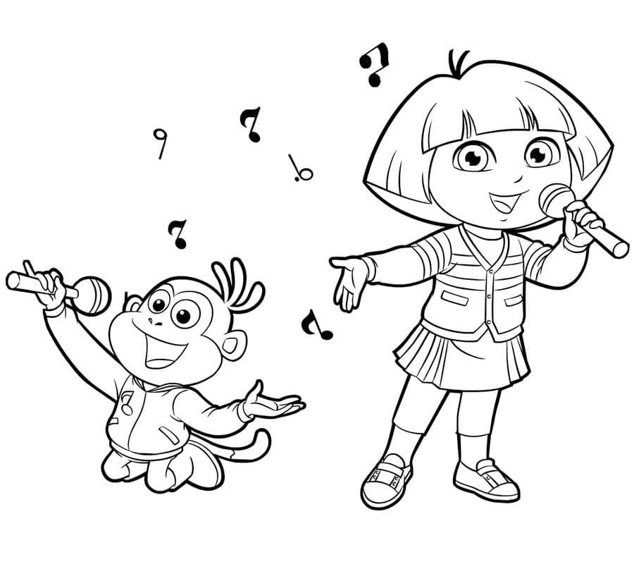 Dora y Botas canta canciones