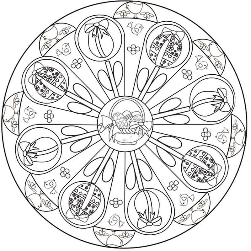 Mandala de Pascua compleja
