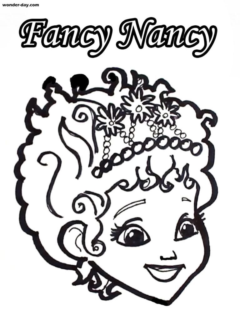 La cara de Fancy Nancy