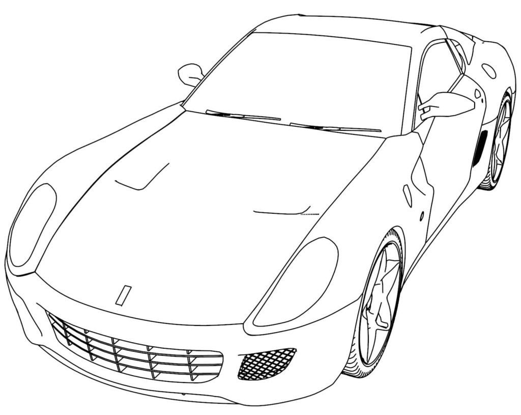 Coche deportivo Ferrari 488 Gtb