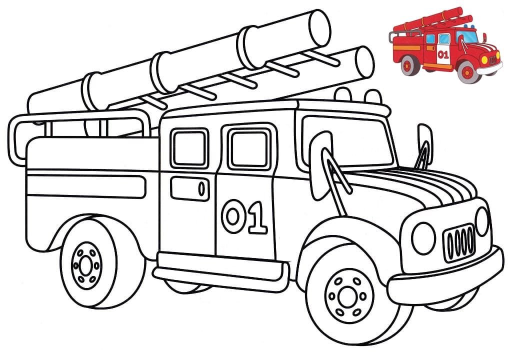 Camión de bomberos 01