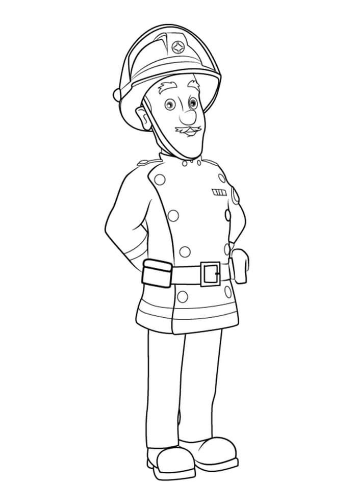 Boyce, oficial superior de bomberos