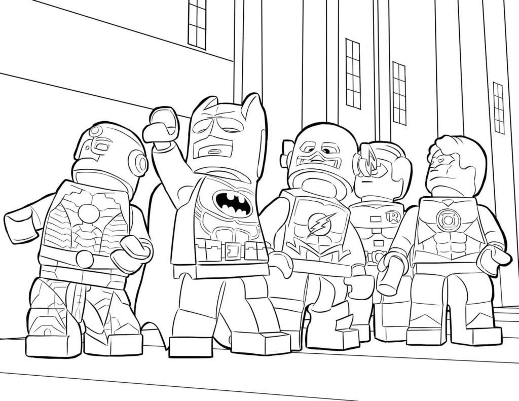 Batman, Flash y otros superhéroes