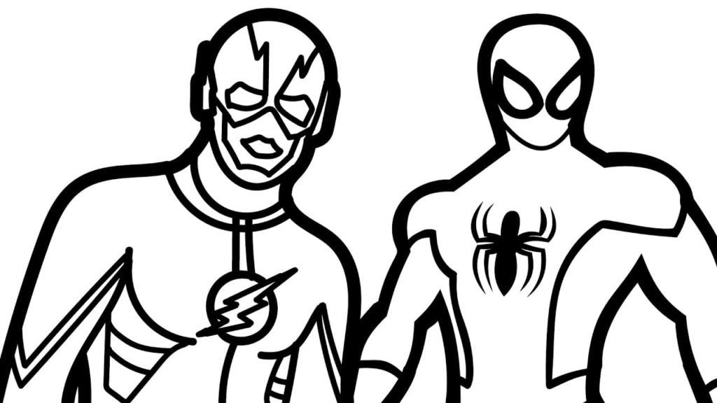El Flash y Spiderman