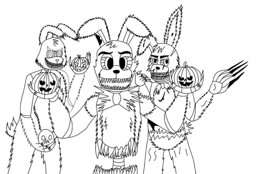 Animatronics de miedo de Halloween