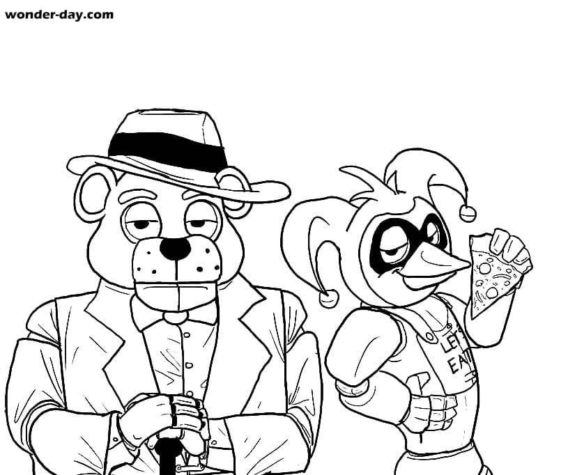 Detective Freddy con asistente