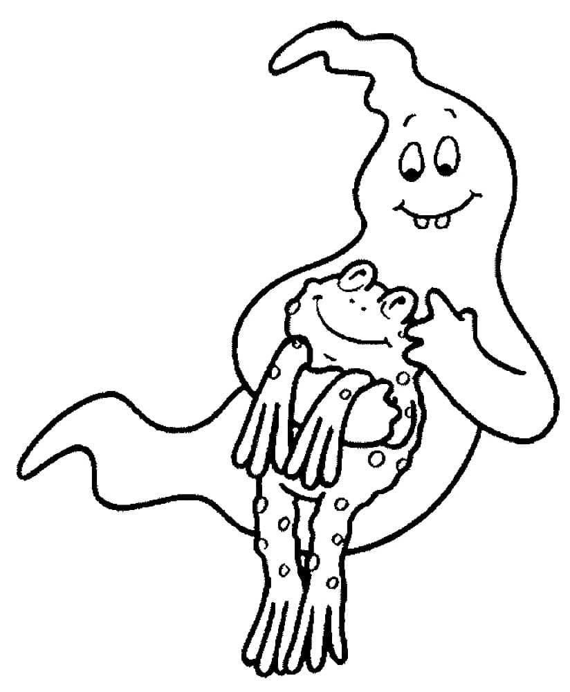 Fantasma con rana