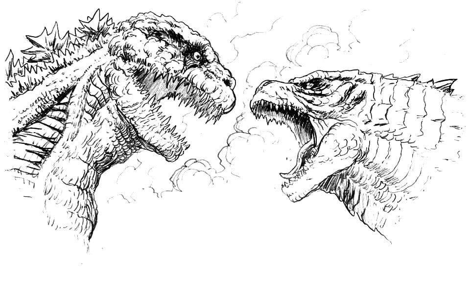 Godzilla vs monstruo