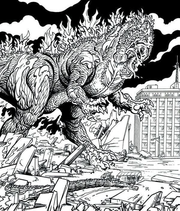 Godzilla en la ciudad