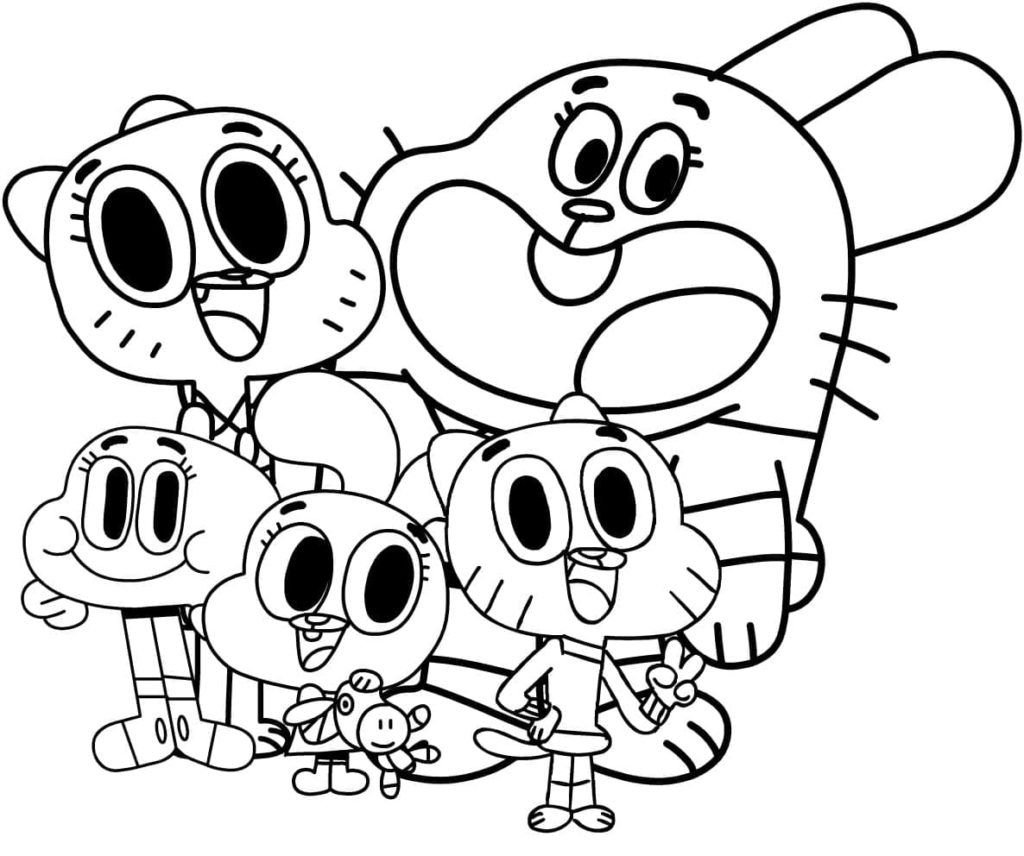 Gumball y su familia