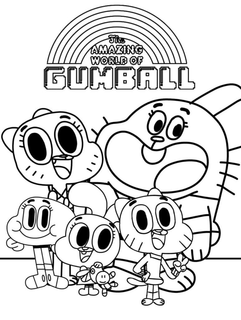 Gumball y su familia