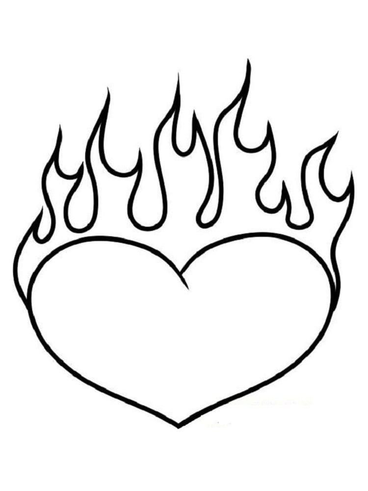 El corazon esta en llamas