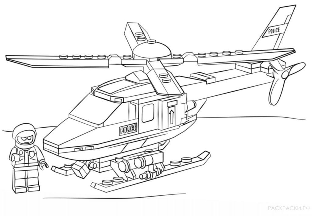 Helicóptero lego