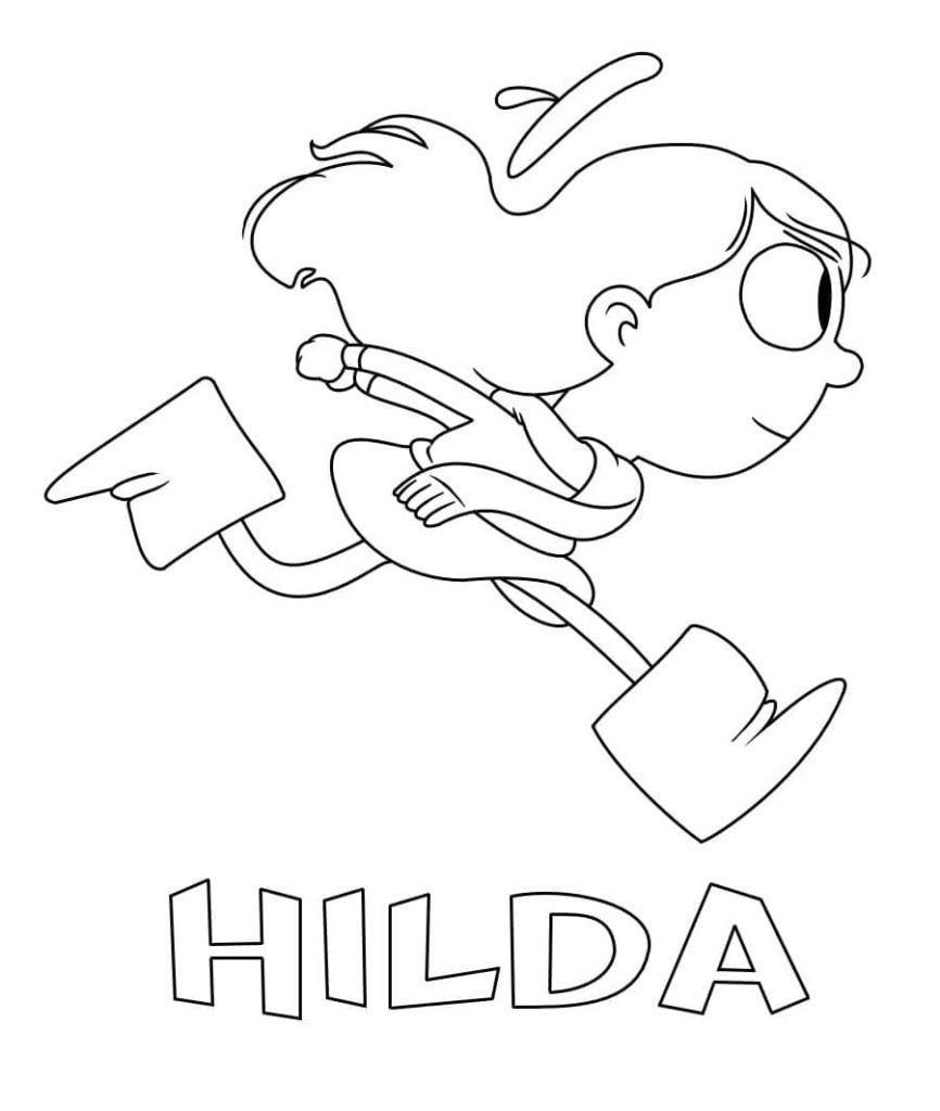 Hilda esta corriendo