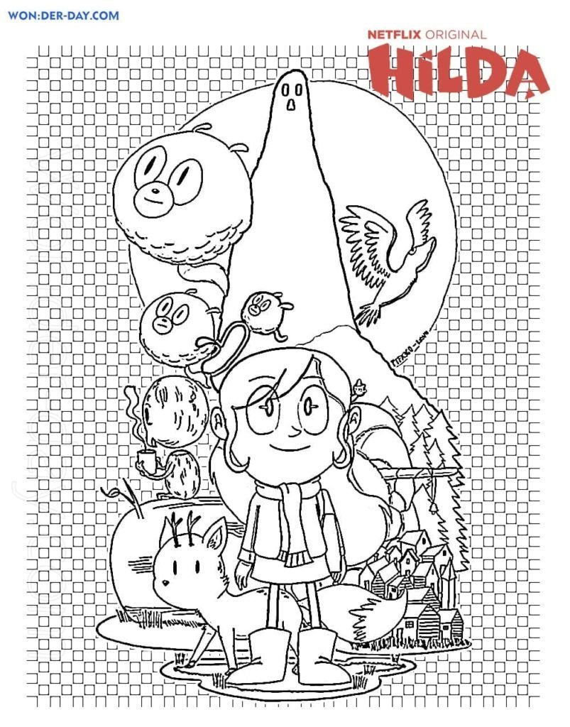 Personajes de Hilda