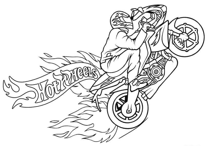 Motocicleta Fast Hot Wheels